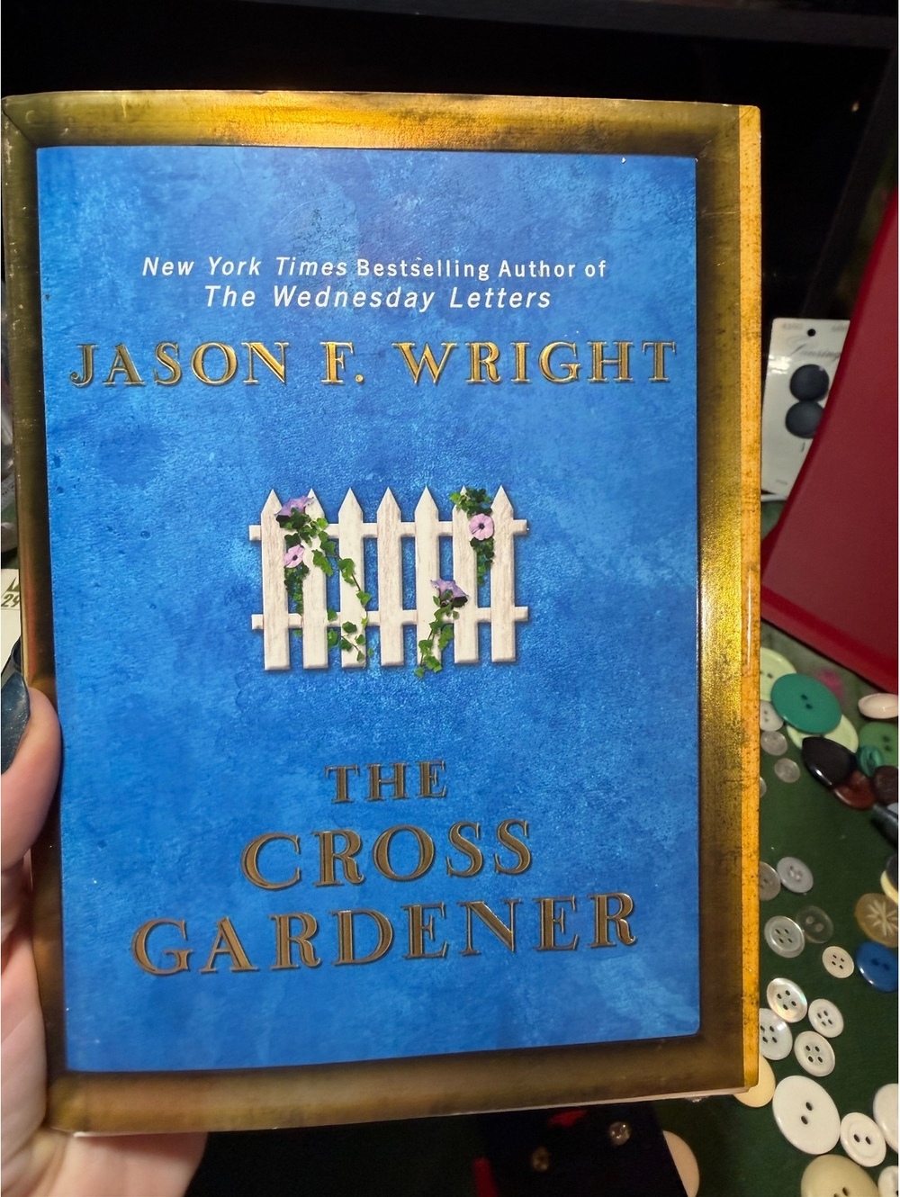 The Cross Gardener by Jason F. Wright - Hardcover Book